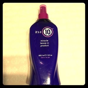 It's a 10 Miracle Leave In product